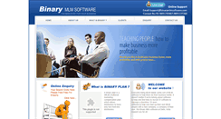 Desktop Screenshot of binarymlmsoftware.com